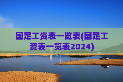 国足工资表一览表(国足工资表一览表2024)