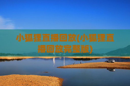 小狐狸直播回放(小狐狸直播回放完整版)