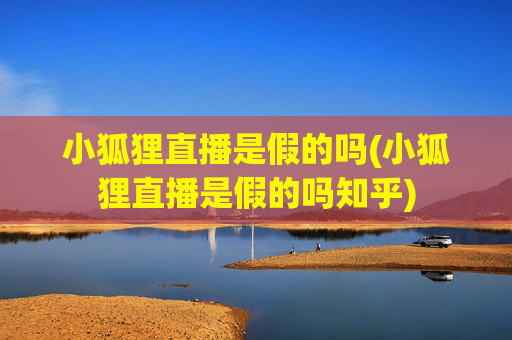 小狐狸直播是假的吗(小狐狸直播是假的吗知乎)