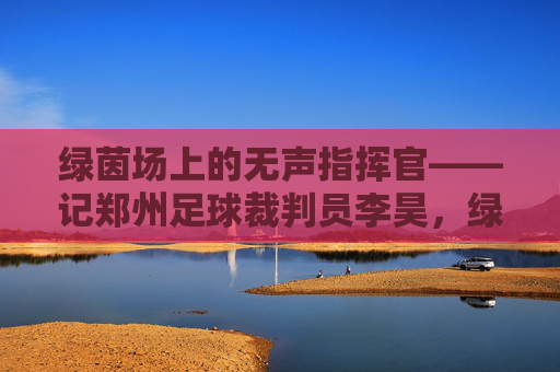 绿茵场上的无声指挥官——记郑州足球裁判员李昊,绿茵场上的无声指挥官——记郑州足球裁判员李昊