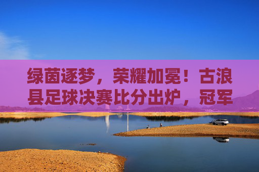 绿茵逐梦,荣耀加冕!古浪县足球决赛比分出炉,冠军悬念终揭晓,古浪县足球决赛比分出炉冠军揭晓