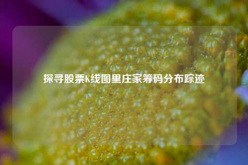 探寻股票K线图里庄家筹码分布踪迹