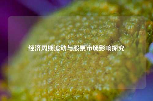 经济周期波动与股票市场影响探究