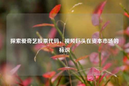 探索爱奇艺股票代码，视频巨头在资本市场的标识