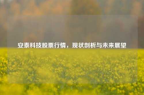 安泰科技股票行情，现状剖析与未来展望