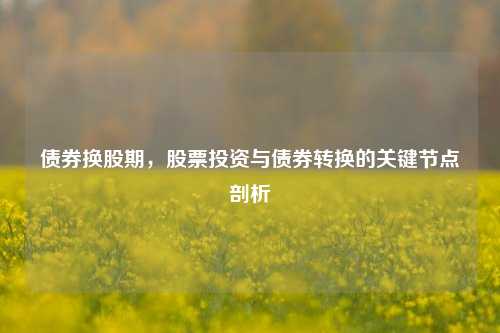 债券换股期，股票投资与债券转换的关键节点剖析