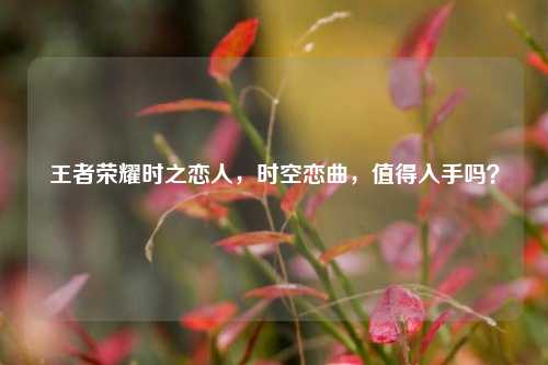 王者荣耀时之恋人,时空恋曲,值得入手吗?