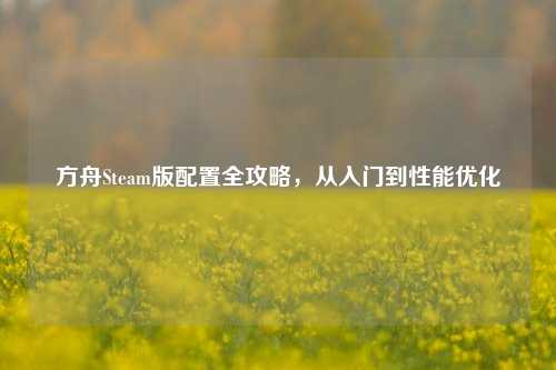 方舟Steam版配置全攻略,从入门到性能优化