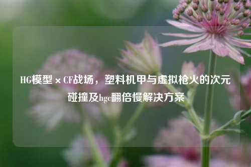 HG模型×CF战场,塑料机甲与虚拟枪火的次元碰撞及hgc翻倍慢解决方案