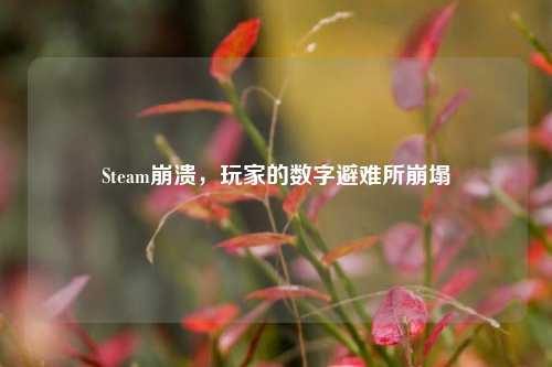 Steam崩溃,玩家的数字避难所崩塌
