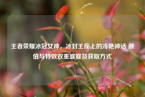 王者荣耀冰冠女神,冰封王座上的冷艳神话 颜值与特效双重盛宴及获取方式