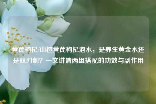 黄芪枸杞/山楂黄芪枸杞泡水,是养生黄金水还是双刃剑?一文讲清两组搭配的功效与副作用