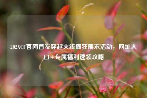 202XCF官网首发穿越火线疯狂周末活动,网址入口+专属福利速领攻略