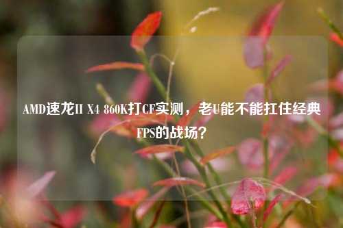 AMD速龙II X4 860K打CF实测，老U能不能扛住经典FPS的战场？