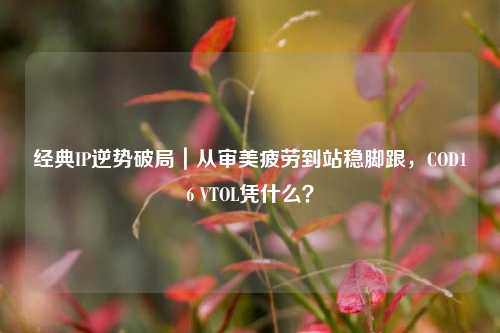 经典IP逆势破局|从审美疲劳到站稳脚跟,COD16 VTOL凭什么?