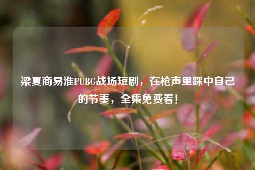 梁夏商易淮PUBG战场短剧,在枪声里踩中自己的节奏,全集免费看!