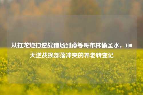 从扛龙炮扫逆战猎场到蹲等哥布林偷圣水，100天逆战换部落冲突的养老转变记