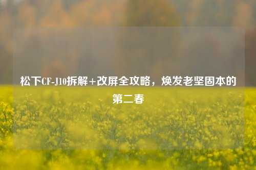 松下CF-J10拆解+改屏全攻略,焕发老坚固本的第二春