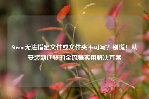 Steam无法指定文件或文件夹不可写?别慌!从安装到迁移的全流程实用解决方案