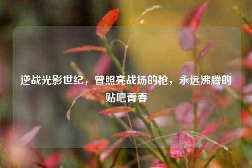 逆战光影世纪,曾照亮战场的枪,永远沸腾的贴吧青春