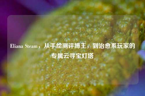 Eliana Steam,从手绘测评博主,到治愈系玩家的专属云寻宝灯塔